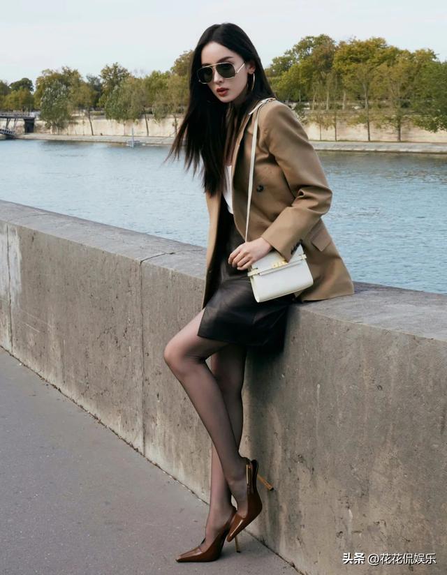 NO.2丨古力娜扎黑丝大赏：长腿诱惑力爆表，网友直呼看不够！