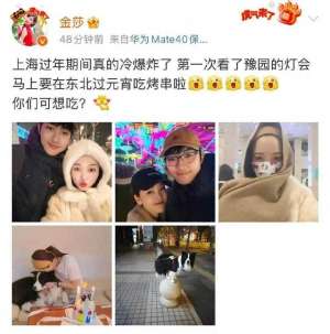 和男友(42岁金莎晒和男友孙丞潇甜蜜合影，两人曾因17岁年龄差引热议)