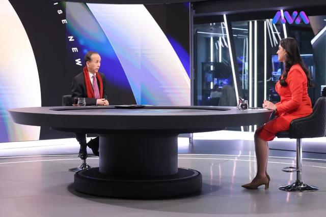 驻埃尔比勒总领事刘军接受伊拉克库尔德地区主流媒体阿瓦电视台专访