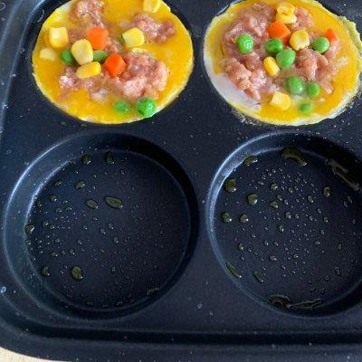 营养美味，充满幸福感的早餐肉蛋堡