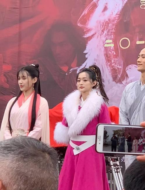 新版《天龙八部》开机了！尔晴变成阿朱，王语嫣是她你期待吗