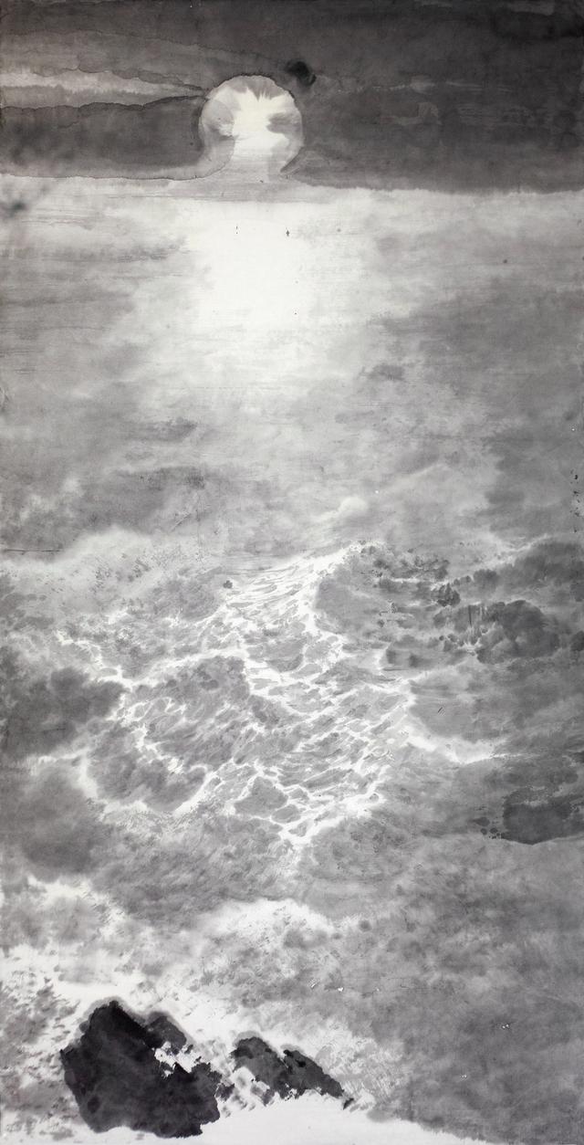 观画听涛，当今画坛“画海”第一人——马进良