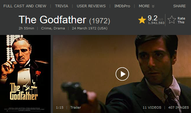 豆瓣9.3的《教父》，反差之下，一个披着黑帮外衣的家族传奇