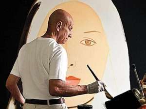 张海天(一周艺术人物｜卡茨捐赠艺术收藏，张海天、大羊新展水墨)