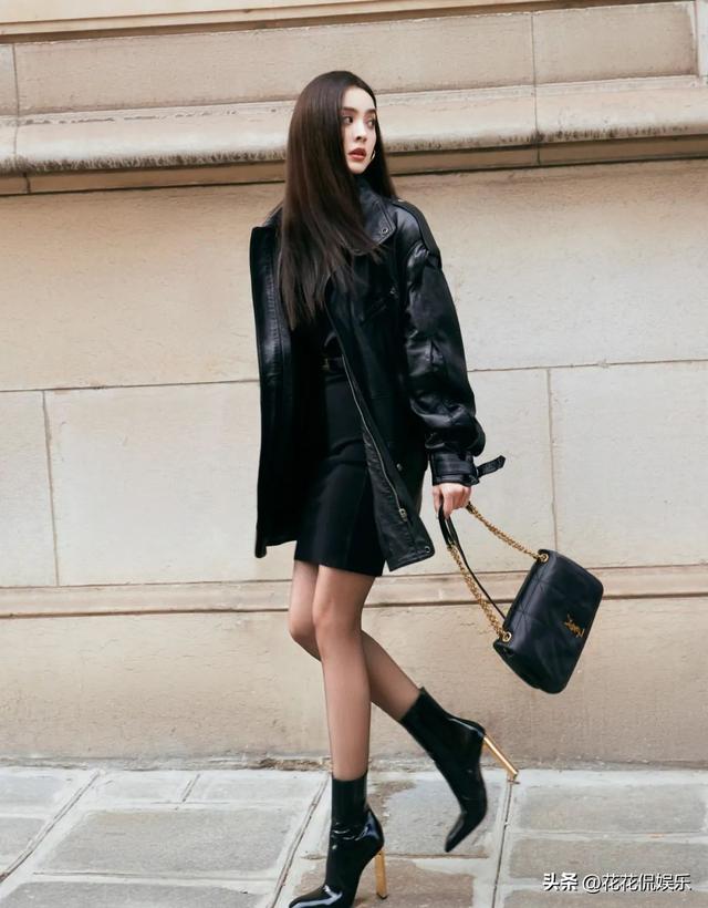 NO.2丨古力娜扎黑丝大赏：长腿诱惑力爆表，网友直呼看不够！