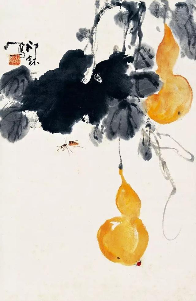 小写意大境界︱肖朗老先生的花鸟画作品