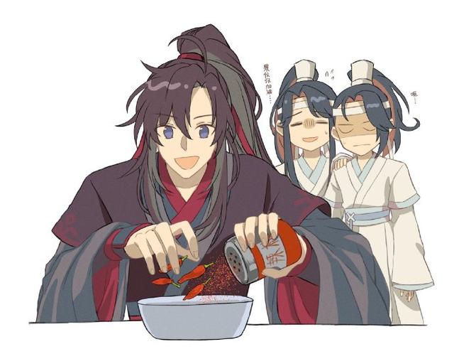 《魔道祖师》精美壁纸，想看你笑，想和你闹，想拥你入我怀抱