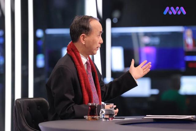 驻埃尔比勒总领事刘军接受伊拉克库尔德地区主流媒体阿瓦电视台专访