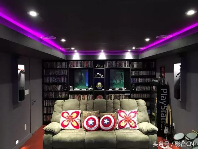 国外AV烧友玩转家庭影院，漫威迷SVSound超低音对称私人影院赏析