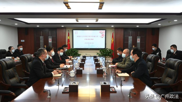 海珠区人大常委会副主任张少良一行到海珠区检察院调研工作