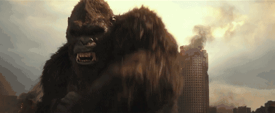 哥斯拉VS金刚两王相见痛下狠手，劲爆爽脆的“怪兽宇宙”