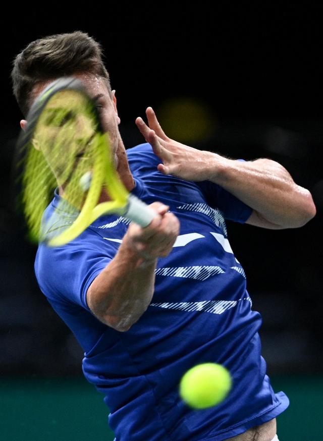 (外代二线)网球——巴黎大师赛:诺里晋级(2)