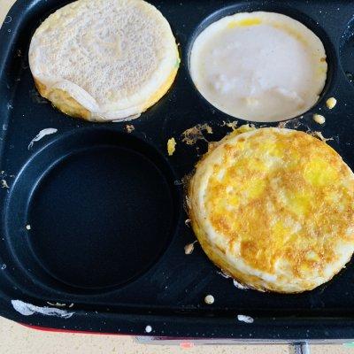 营养美味，充满幸福感的早餐肉蛋堡