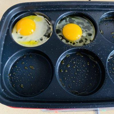 营养美味，充满幸福感的早餐肉蛋堡