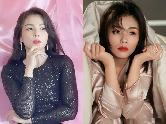 关晓彤这是怎么了？尝试全套黑色蕾丝，努力证明自己的性张力