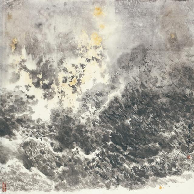 观画听涛，当今画坛“画海”第一人——马进良