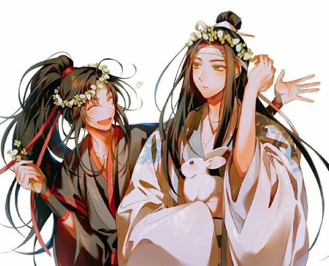 《魔道祖师》精美壁纸，想看你笑，想和你闹，想拥你入我怀抱