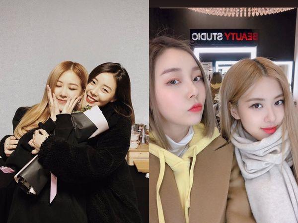 ROSÉ罕见晒三点式泳装！池边打卡身旁另一只手身分是「偶像」