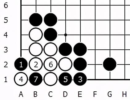 围棋经典死活常型——“大猪嘴”、“小猪嘴”