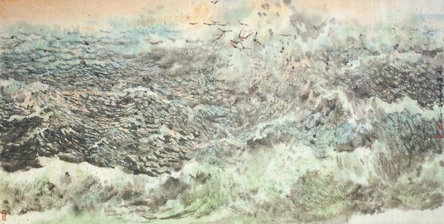 观画听涛，当今画坛“画海”第一人——马进良