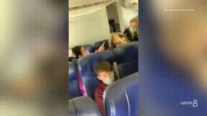 空姐事件(美国一航班爆发斗殴：空姐被女乘客打掉2颗牙 坐轮椅下飞机)