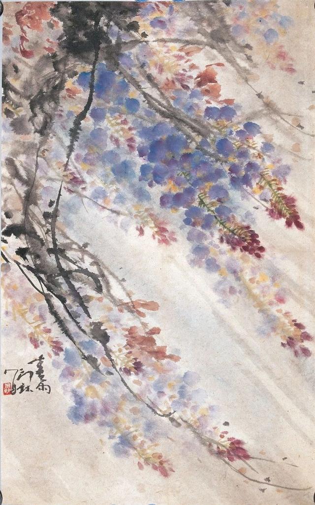 小写意大境界︱肖朗老先生的花鸟画作品