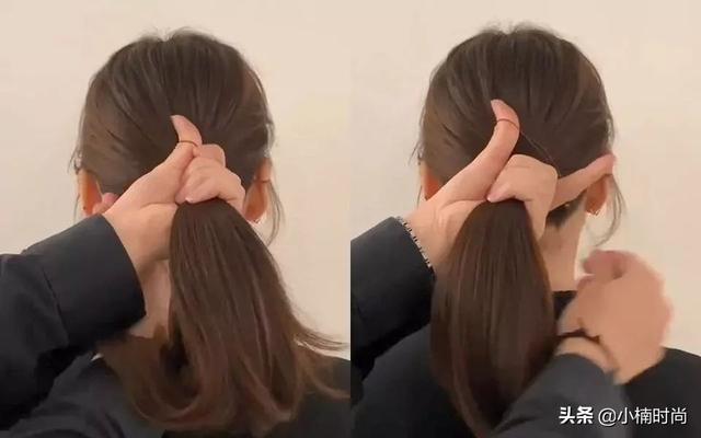 发型师分享实用绑马尾技巧！发圈这样绑不伤发、不拉头皮、不松垮