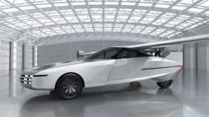 aska(NFT在以色列EcoMotion展会展示Aska飞行汽车模型)