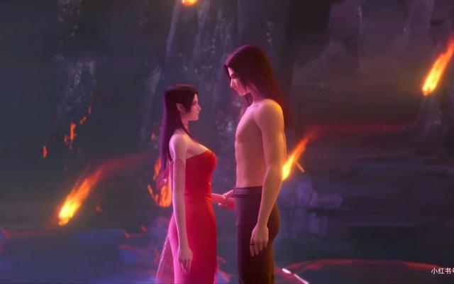 《斗破》动画删减片段流出，萧炎美杜莎涩气满满，怪不得无法播出