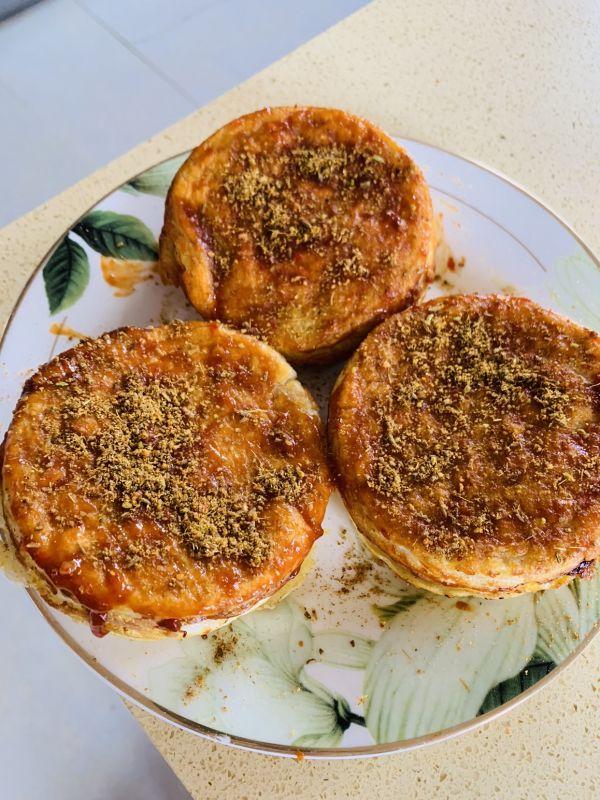 营养美味，充满幸福感的早餐肉蛋堡