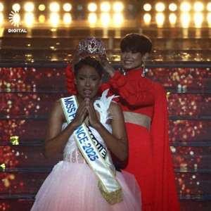 安吉丽(34岁黑人空姐夺冠，2025“法国小姐”选美大赛引争议)