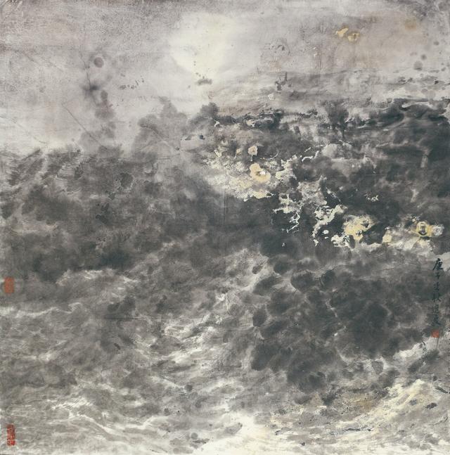 观画听涛，当今画坛“画海”第一人——马进良