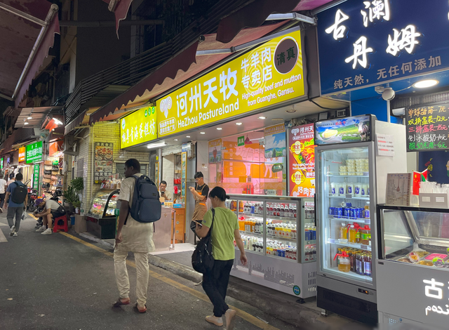 实拍广州第一黑人街，满大街都是黑人，堪称“小非洲”