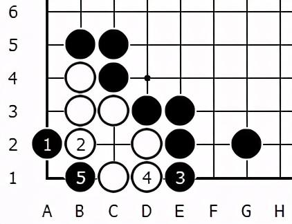 围棋经典死活常型——“大猪嘴”、“小猪嘴”