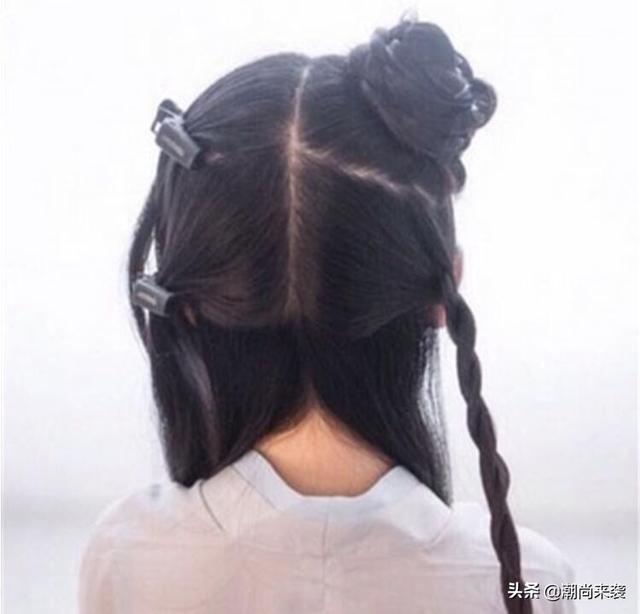 古代发型简单的梳法，简单的教程学就会