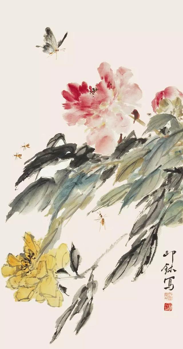 小写意大境界︱肖朗老先生的花鸟画作品