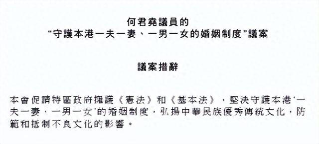 港府两度败诉之后，香港通过最新“反同”议案守护“一夫一妻”！刘淑仪弃权：有重量级人物游说她支持该议案