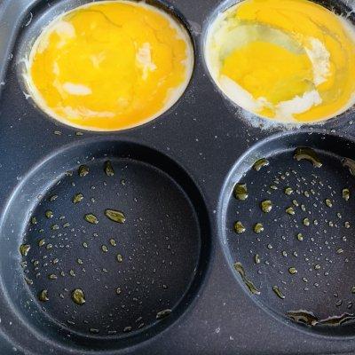 营养美味，充满幸福感的早餐肉蛋堡