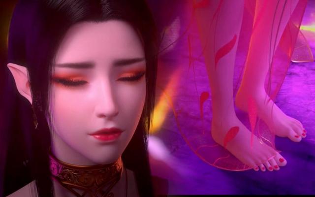 《斗破》动画删减片段流出，萧炎美杜莎涩气满满，怪不得无法播出