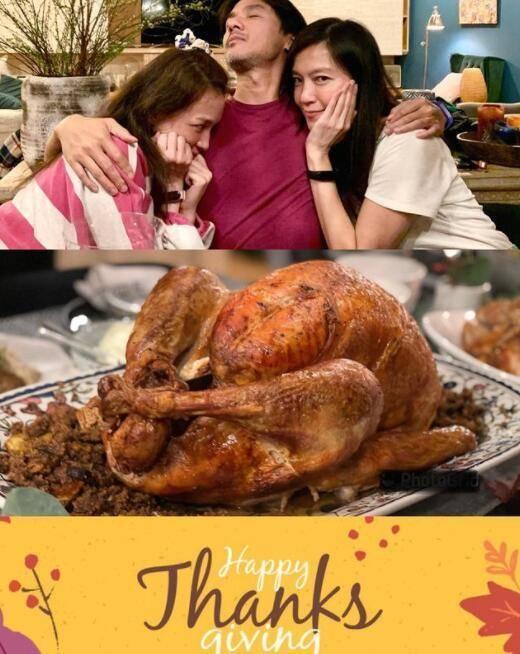 舒淇夫妇罕同框，老婆在旁冯德伦却不避嫌，紧搂林熙蕾合影好享受