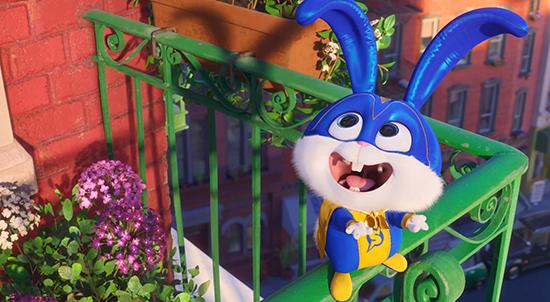 《爱宠大机密2》变身超级英雄展“兔老大”风采