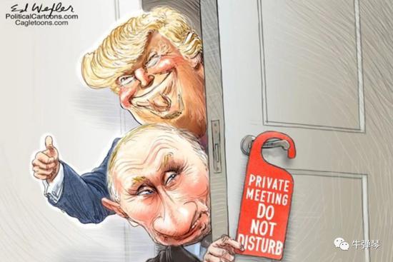 2019年最后一个周末，普京突然给特朗普打了个电话