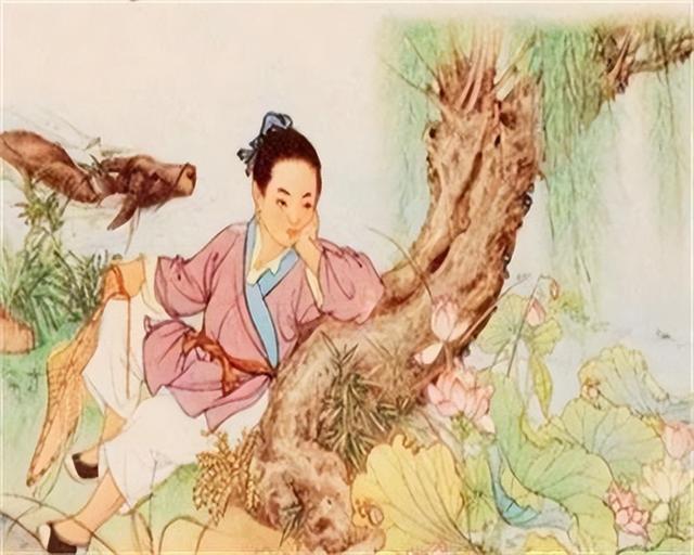 光棍救回受伤大蛇，夜里大蛇蜕皮变美女，对其百般诱惑