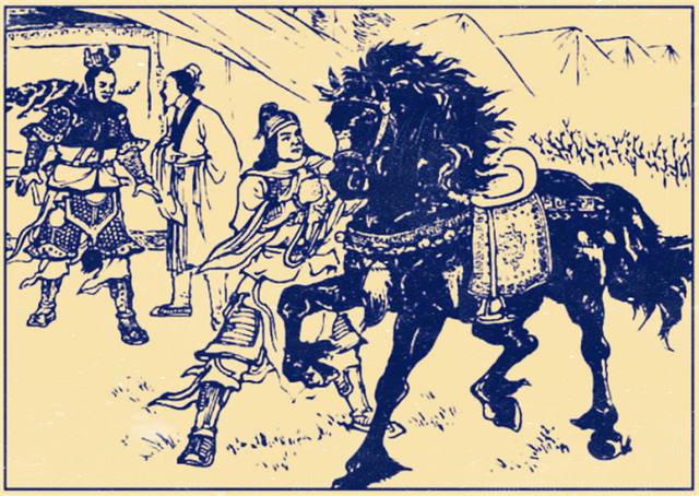 三国演义中，赤兔马的五个主人，为何四个惨死，只有一人善终？