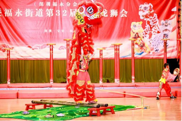 福永街道第32届元宵龙狮会与广大市民如约相会