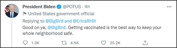 这只“鸟”宣布打完疫苗后，美国有人不高兴了