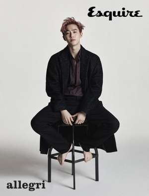 exo照片(韩男团EXO成员SUHO未公开杂志写真曝光)