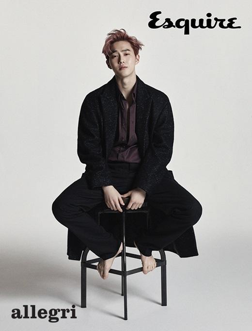 韩男团EXO成员SUHO未公开杂志写真曝光