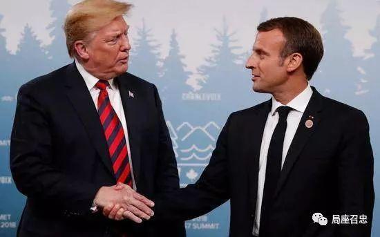 G7峰会变成批斗大会,马克龙带头儿斗地主