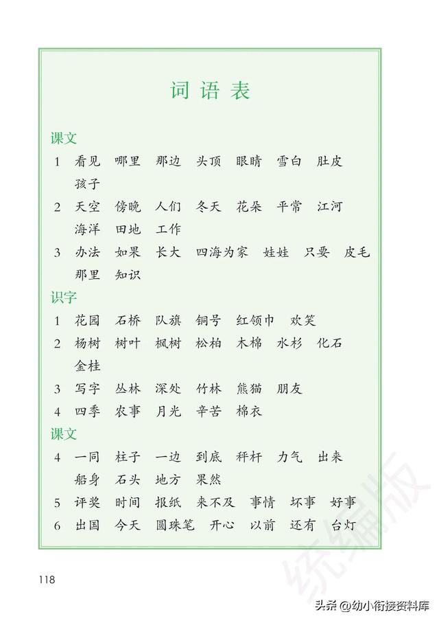 语文｜二年级上册｜电子版课本